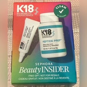 K18 Peptide Prep Detox Cleanser — Green & White 2 pcs kit